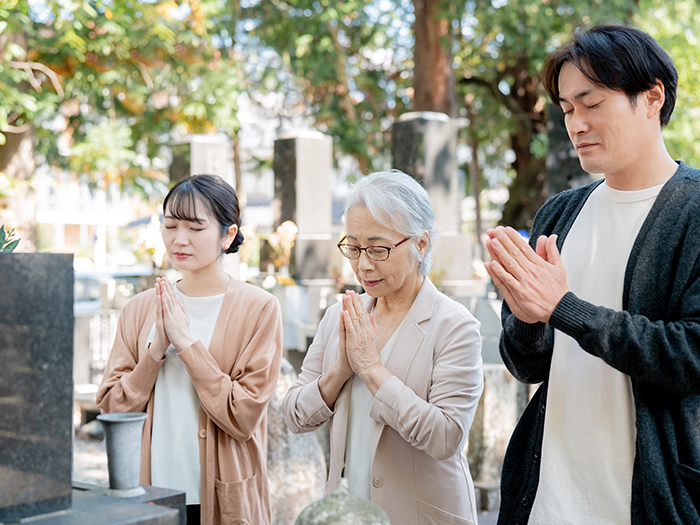 遠方に住んでいてお墓参りが難しい